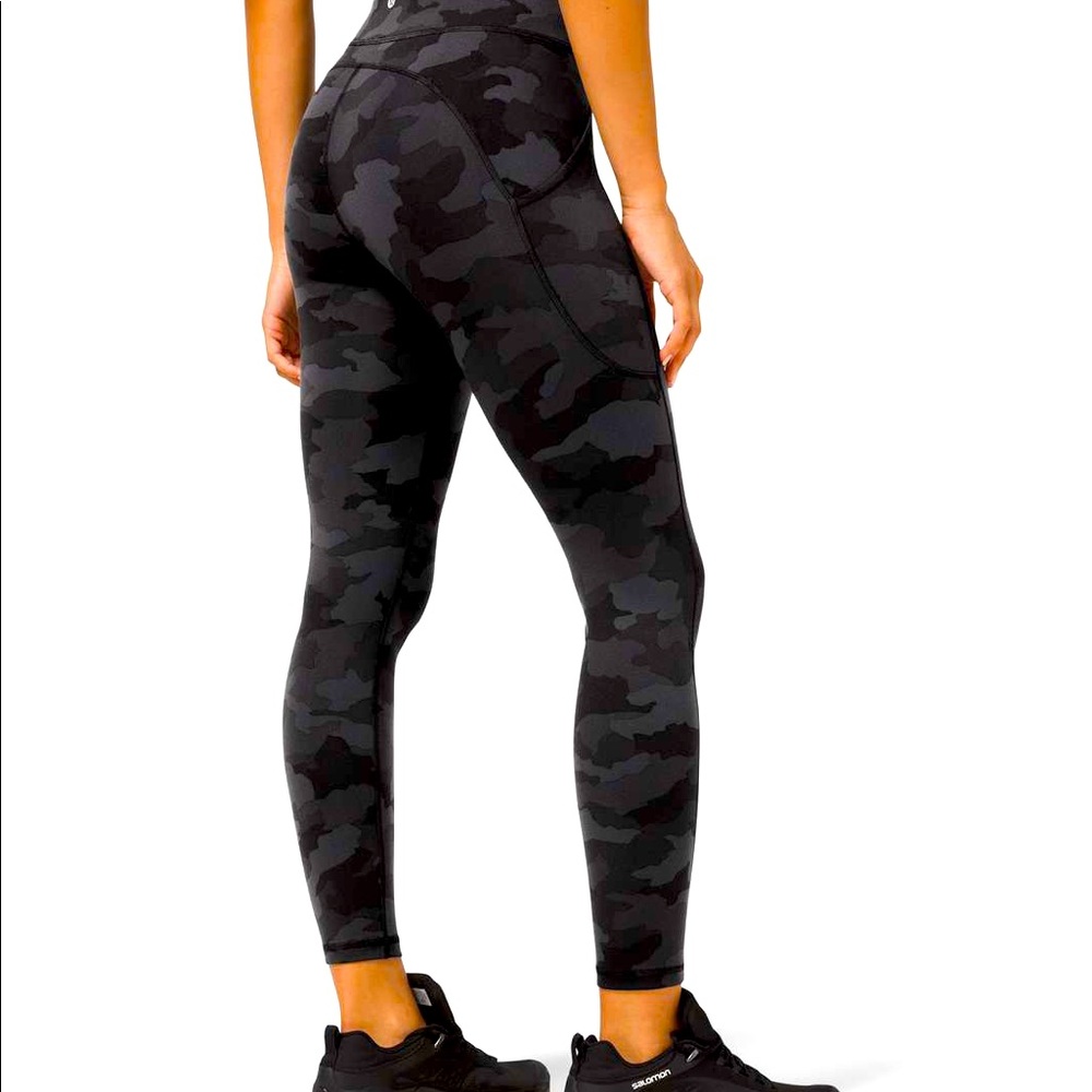 Lululemon invigorate tight Camo 25” Size 2